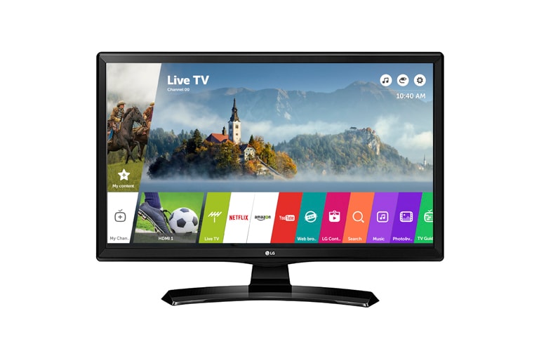 LG TV Monitor LG 24" Smart HD, con panel IPS, 24MT49S-PU